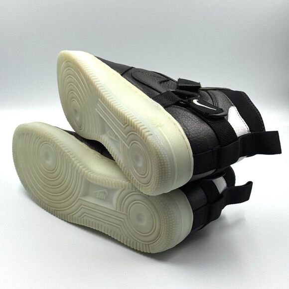 Nike Air Force 1 Mid Utility 'Black Half Blue' - Picture 7 of 10